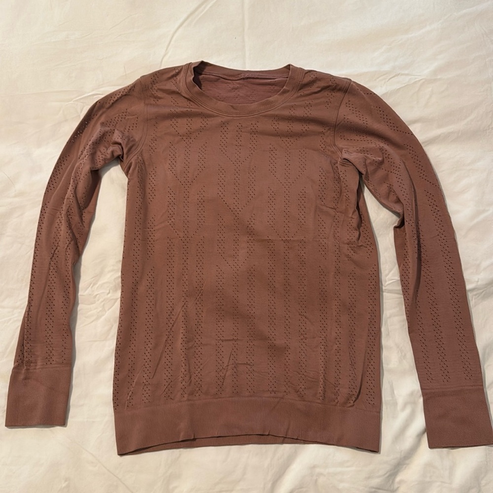 Lululemon Breeze by long sleeve shirt,  size 6